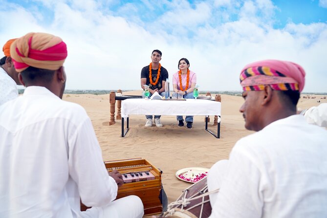 A Luxury Getaway Under the Stars - Rajasthani dinner, folk music, and lantern light