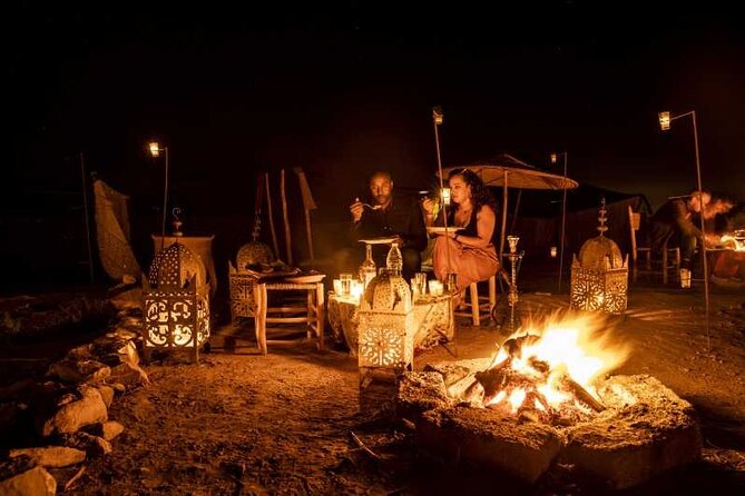 Agafay Escape: Camel Ride, Fire Show & Dinner Under Stars - Music, Berber dancing, and a fire show