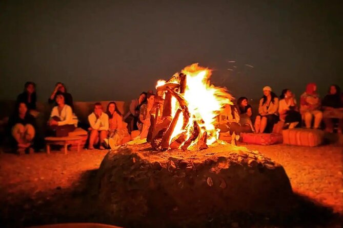 Agafay Escape: Camel Ride, Fire Show & Dinner Under Stars - A camel ride timed for sunset