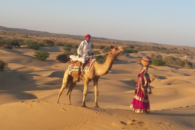 Amazing Overnight experience under the stars in Thar Desert - Leaving Jaisalmer for Khuri after lunch