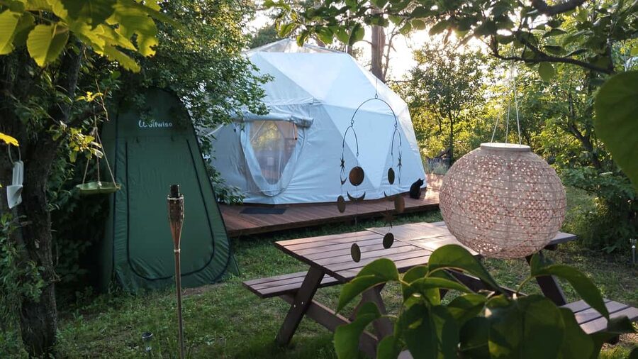 Balaton: All-Weather Private Stargazing & Planetarium Tour - Inside the inflatable 360-degree planetarium