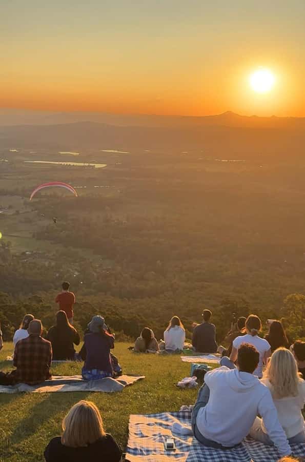 Brisbane/Gold Coast: Sunset, Dinner, Stars/Premium Telescope - The phone-through-the-telescope photo