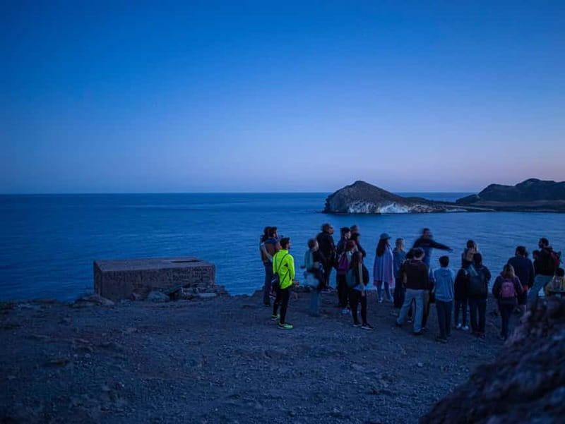 Cabo de Gata: Guided Night Walk with Stargazing - Following the coast toward Los Genoveses