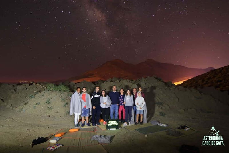 Cabo de Gata: Stargazing Experience - Relaxing on a mat, pillow, and blanket
