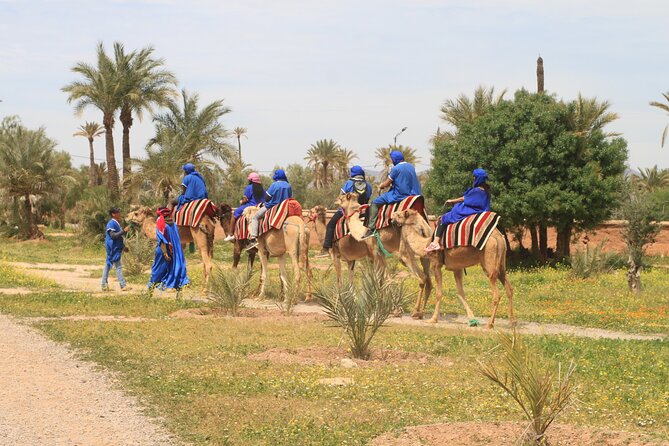 Camel Ride and Dinner under the Stars in the Agafay Desert - Dressing for the camel ride