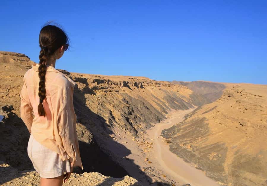 ( canyon hurghada & stargazing ) - Reaching El Gouna Canyon by jeep