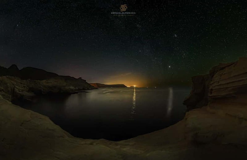 Cavalleria: Guided Stargazing at the Beach with Telescope - A dark beach instead of a city observatory