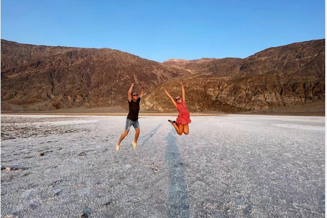 Death Valley Day & Night Tour - Scenic Stops, Sunset & Stargazing - Badwater Basin below sea level
