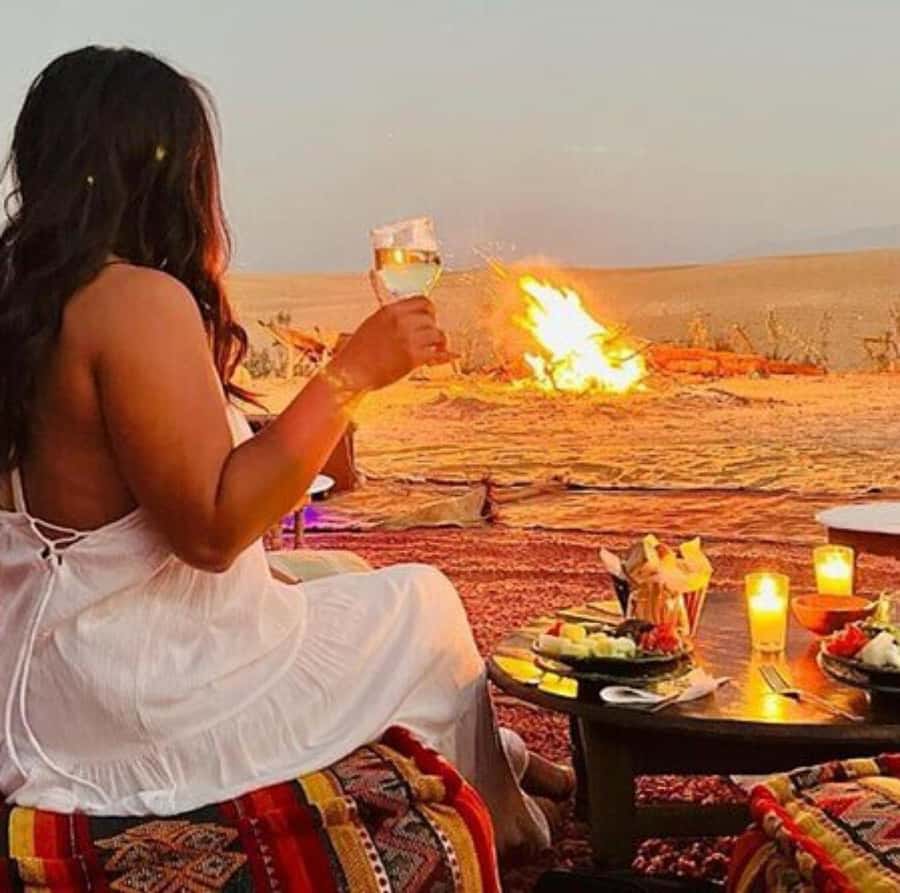 DINNER IN AGAFAY DESERT UNDER THE STARS WITH SHOW AND CAMELS - Dinner in a Berber-style tent