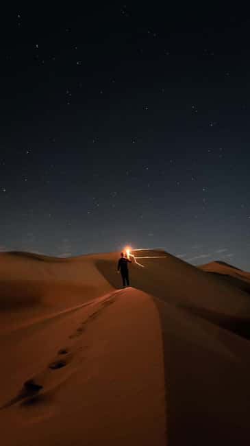 Doha Night Desert Safari Stargazing And Camel Ride - Dune bashing for 30 minutes