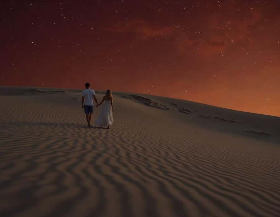 Doha : Night Desert Safari with Dune Bashing & Stargazing - Dune Bashing in a Toyota Land Cruiser