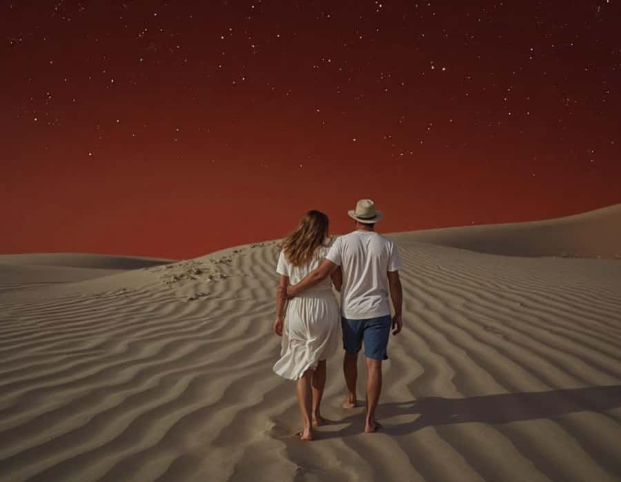 Doha : Night Desert Safari with Dune Bashing & Stargazing - Stargazing Away From Doha’s Lights