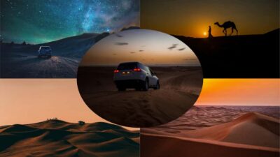 Night Desert Safari With Stargazing and Inland Sea