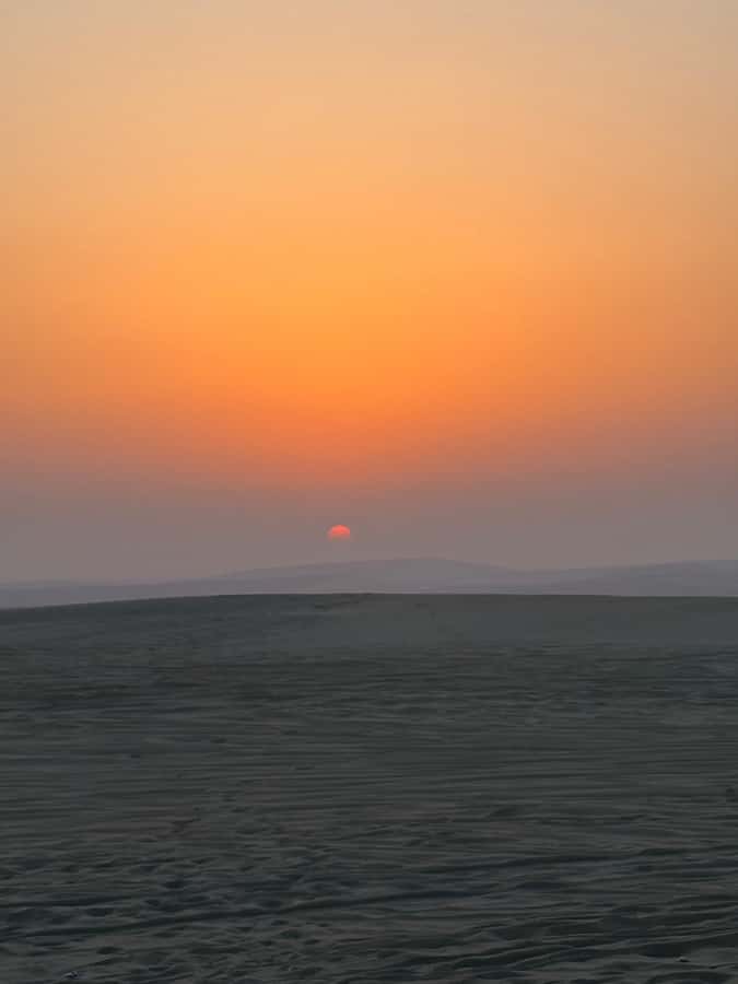 Doha: Stargazing Desert Safari w/ Dune Bashing & Camel Ride - The astronomy session is more than star watching