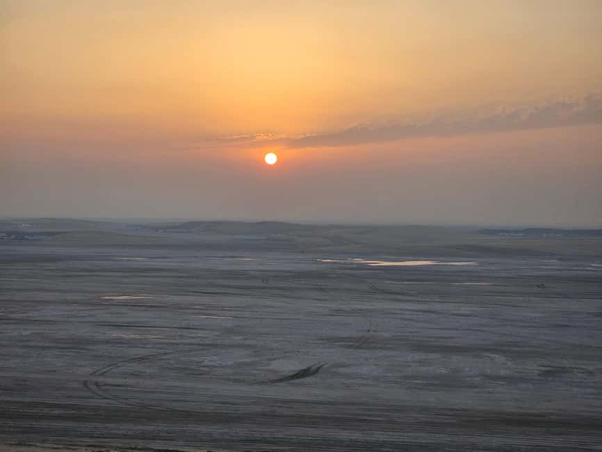 Doha Sunrise/Sunset or Night Stargazing desert safari. - Inland Sea Beach at sunset or sunrise