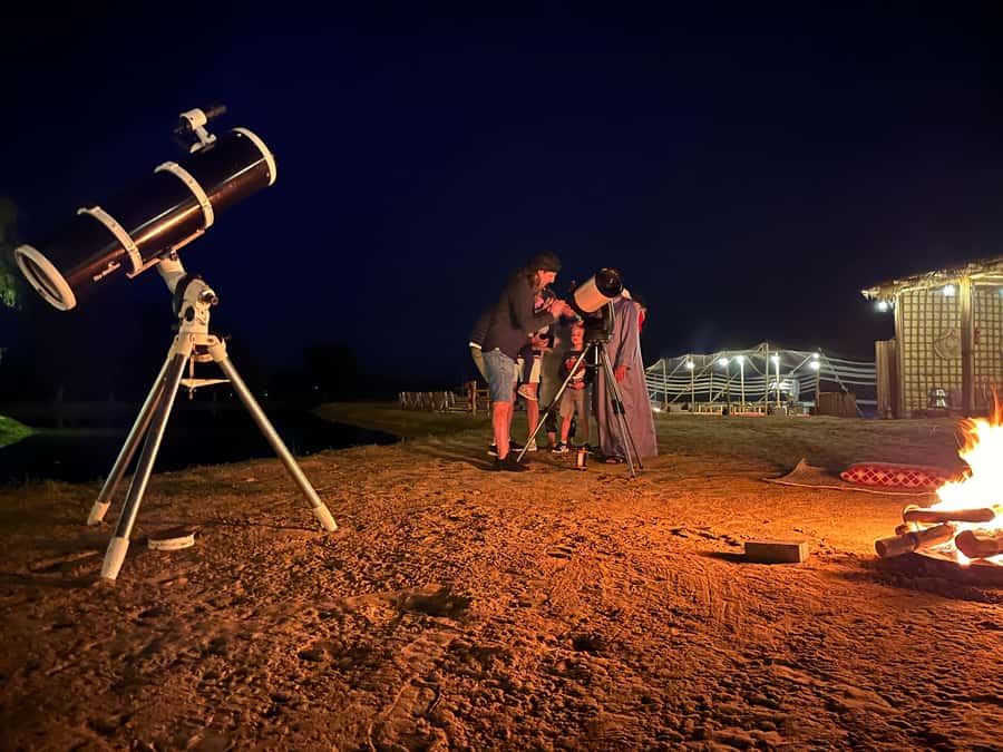 Dubai: Overnight Safari with Luxury Dome Stay & Stargazing - Dinner, live shows, and the desert after dark