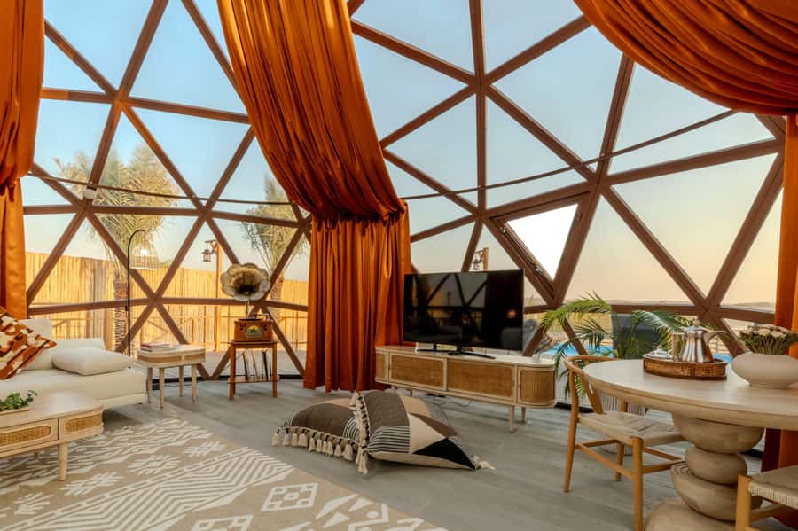 Dubai: Overnight Safari with Luxury Dome Stay & Stargazing - The 45-minute ride from Dubai to Al Marmoom