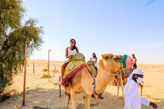 Dubai: Sunset Camel Trek, Al Khayma Camp, Stargazing & BBQ - The camel ride is the heart of the evening