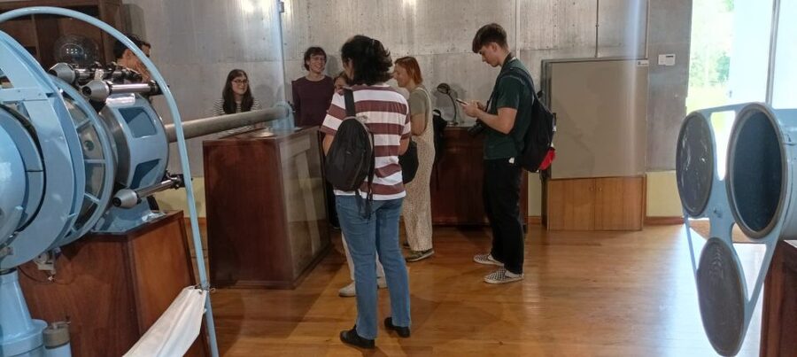 Exclusive visit to the Astronomical Observatory of Gaia - The Mirror Meridian Circle is the main event