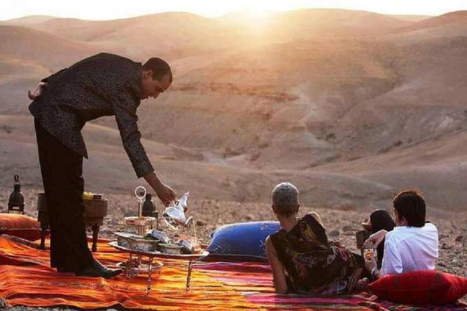 From Marrakech: Magical Dinner In Agafay Desert Under the Stars - Leaving Marrakech at 5:30 pm