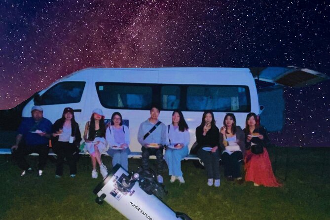 Gold Coast: Glow Worms, Sunset & Stargazing with BBQ dinner - BBQ dinner and a glass of wine