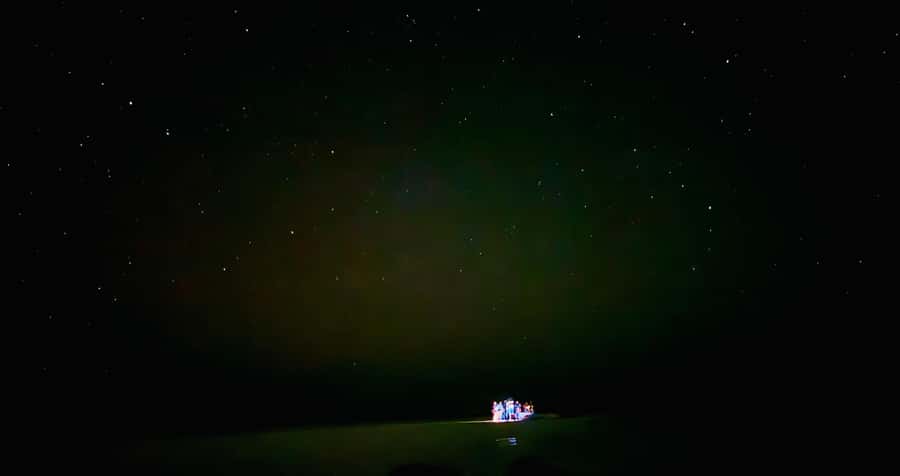 Holbox: Bioluminescence by Kayak and Stargazing. - Swimming with plankton in three possible colors