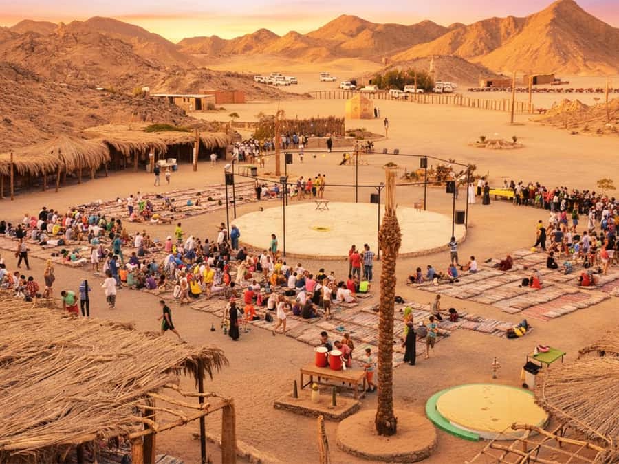 Hurghada: ATV Tour with Camel Ride, Dinner Show & Stargazing - Getting There From the Red Sea Resorts