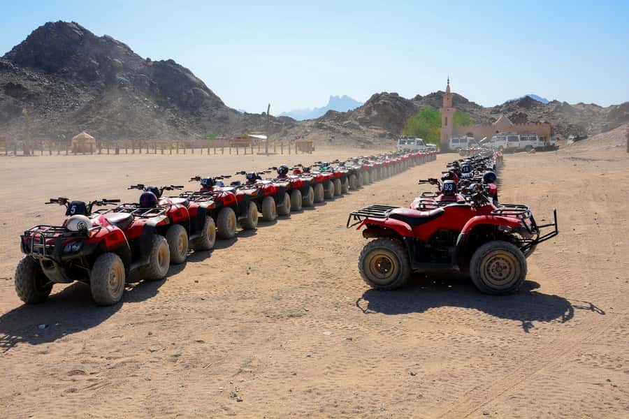 Hurghada: Full-Day Quad & Camel Ride, Stargazing, & Dinner - The five-minute camel ride and Bedouin stop