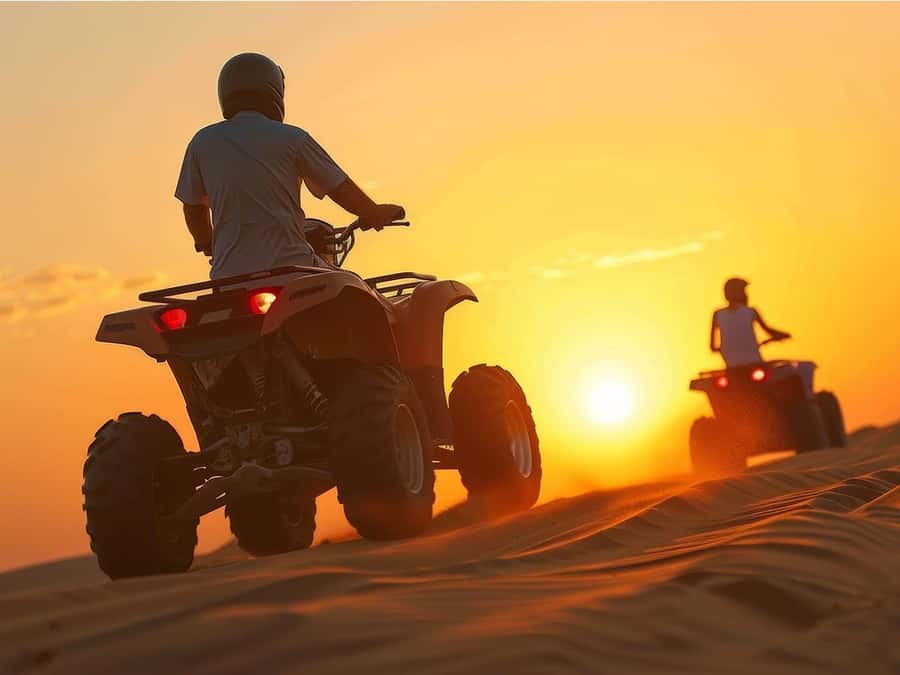 Hurghada: Quad Bike, Camel, Show, Dinner, & Stargazing Trip - Two hours across the Hurghada desert