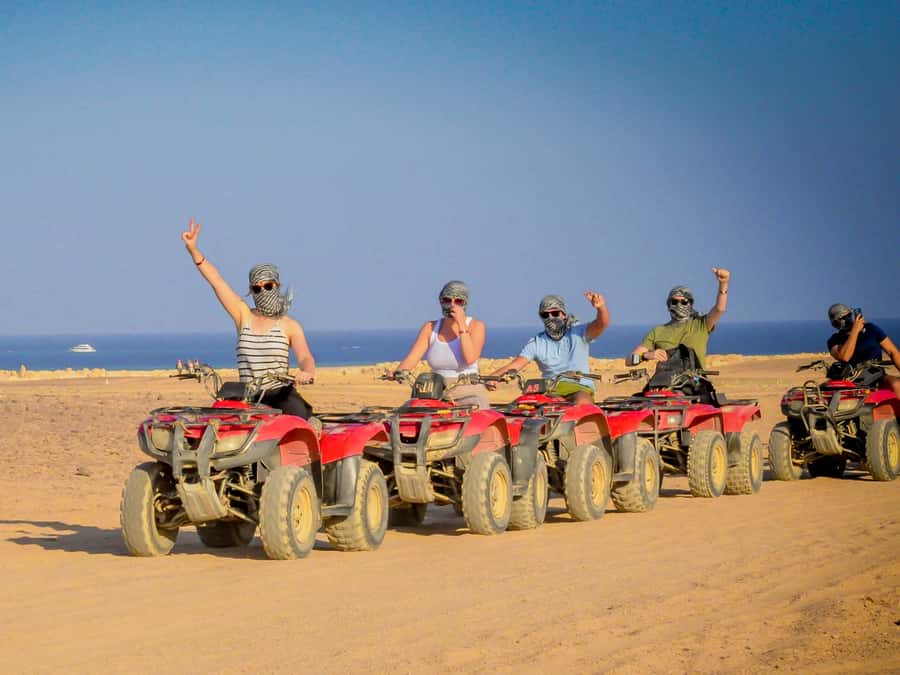 Hurghada: Quad Bike, Camel, Show, Dinner, & Stargazing Trip - The camel ride: brief, traditional, and good for photos