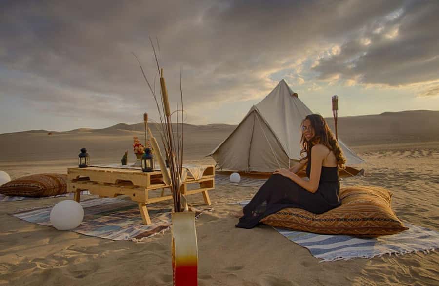 Ica | Huacachina: Desert Glamping | Night Under the Stars - Morning shower, breakfast, and the return ride