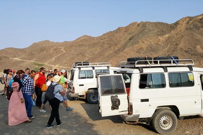 Jeep Desert Super Safari, Quad Bike, Camel Ride, Star Watching & Bedouin Dinner - Three stops on the 22-kilometer desert track
