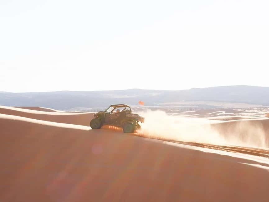 Kanab: Coral Pink Sand Dunes Sunset UTV, S’mores and Stars - The sunset viewpoint and 360-degree park views
