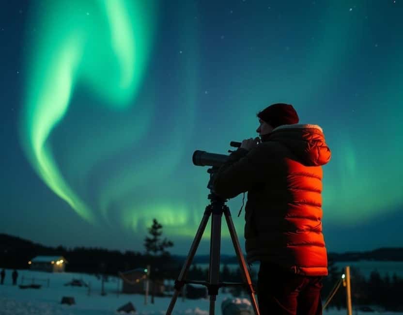 Levi: Northern Lights Tour and Stargazing by Telescope - Why the campfire matters on an aurora tour