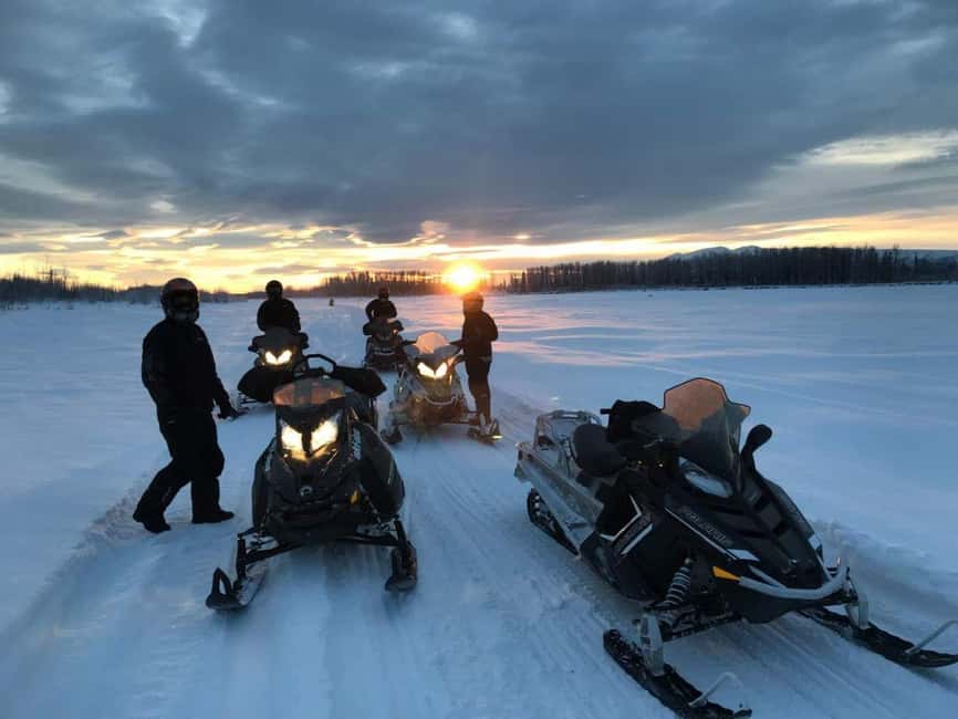 Levi: Twilight Snowmobile Safari & Stargazing Experience - Rautusjarvi and the one-hour Arctic ride