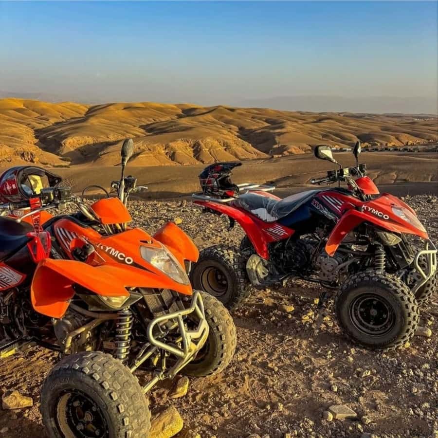 Marrakech: Agafay Desert Camel, Quad Bike & Dinner Show - What to pack for a cool desert evening