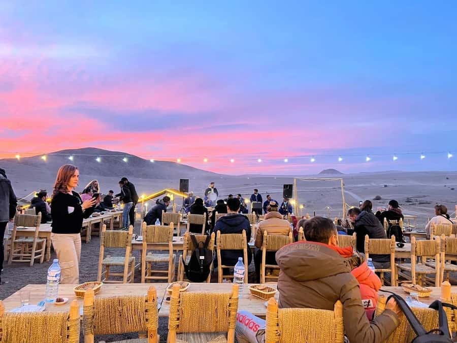 Marrakech: Agafay Desert Camel, Quad Bike & Dinner Show - Mint tea, safety briefing, and quad tracks