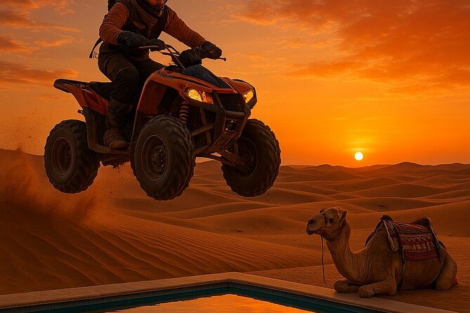 Marrakech: Quads & Camels On Sunset and Dinner Show under Stars - Key points to know before booking
