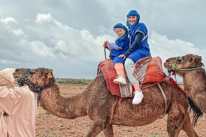 Marrakech: Quads & Camels On Sunset and Dinner Show under Stars - Pool time at a secluded oasis