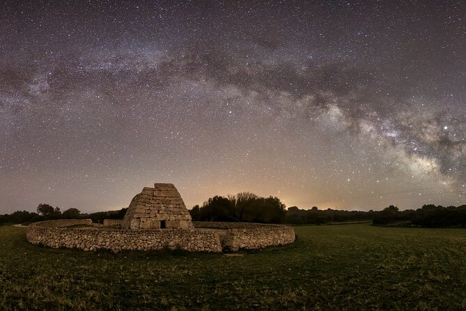 Menorca Astronomical Observation with Telescopes, Night Sky - Reading the sky with a laser pointer