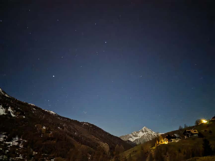 Milky Way: night snowshoe hike with a typical dinner in a mountain hut - Practical Details Before You Go