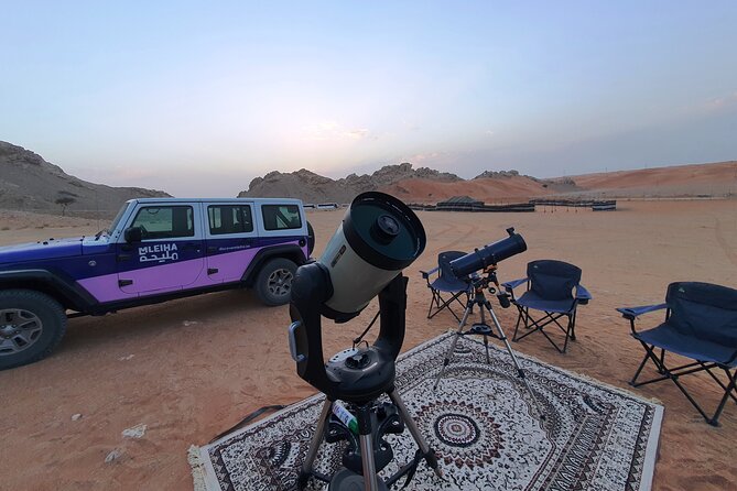Mleiha Dubai Desert Overnight Camping Stargazing with BBQ Dinner - Heat, clothing, and practical comfort