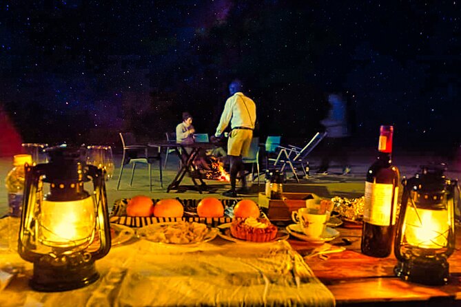 Moonlight Experience and Stargazing close to Victoria Falls - Looking up after dark near Victoria Falls