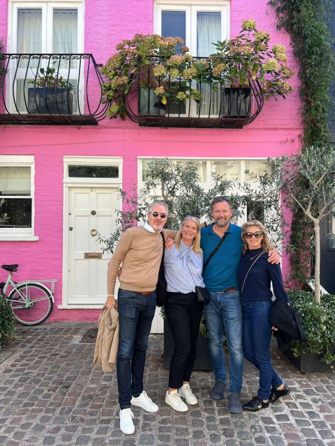 Notting Hill Walk Celebrities and Film Locations- London - Kensington Park Gardens and the pastel-house streets