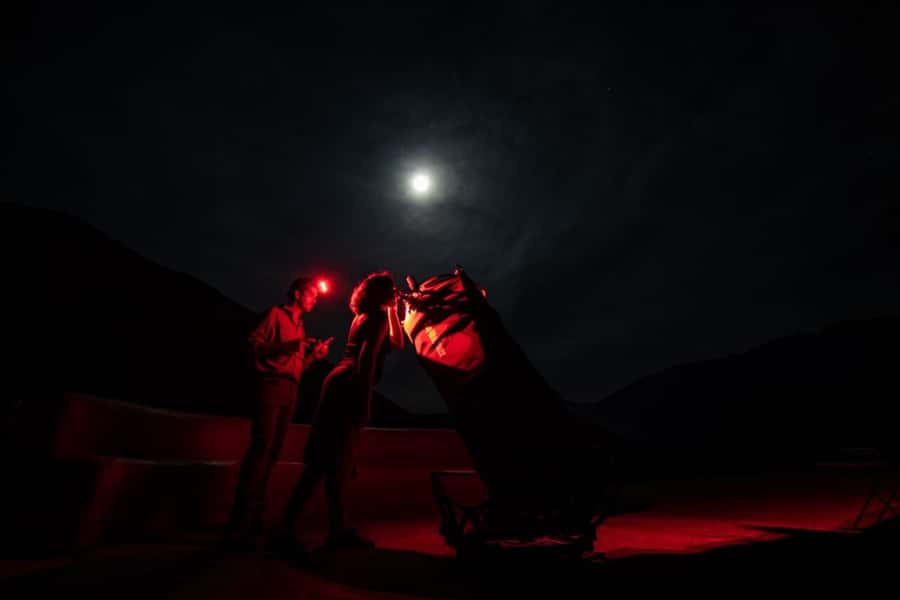 Pisco Elqui: Mountaintop Stargazing and Night Portrait - The 20-inch telescope session