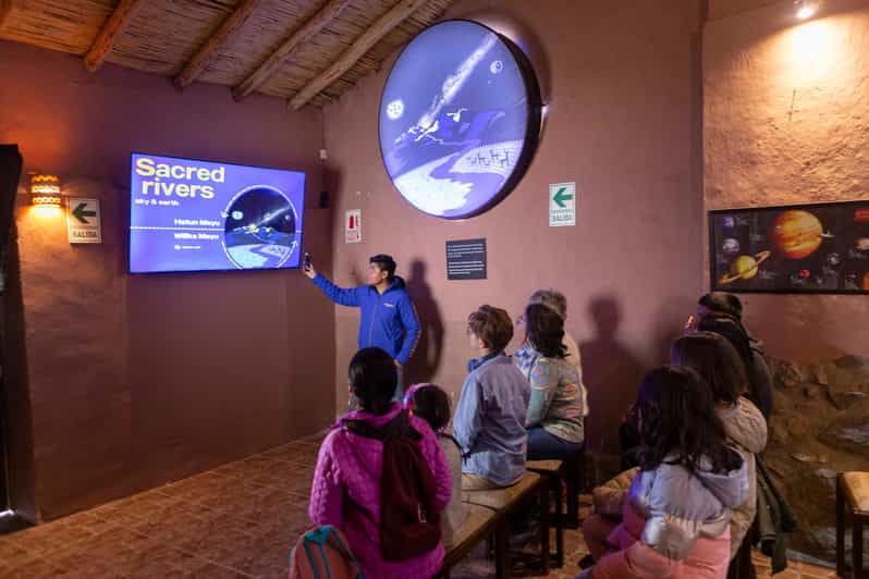Planetarium Cusco OFFICIAL SITE: Andean Astronomy experience - Inside the dome at about 18:40