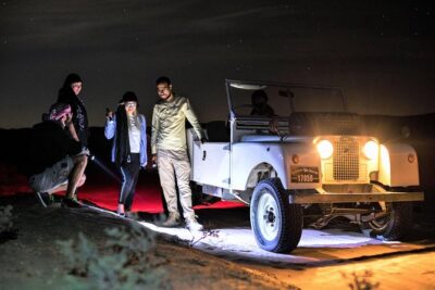 Private Night Vintage Land Rover Desert Safari & Stargazing