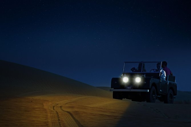 Private Night Vintage Land Rover Desert Safari & Stargazing - Who will enjoy this most