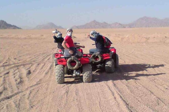 Quad Bike, Jeep, Camel, Sunset, Dinner and Stargazing in Hurghada - A 17-kilometer jeep ride to the Bedouin village