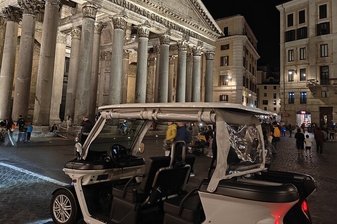 Rome: Private Night Golf Cart Tour Under the Stars - Starting at Piazza della Repubblica